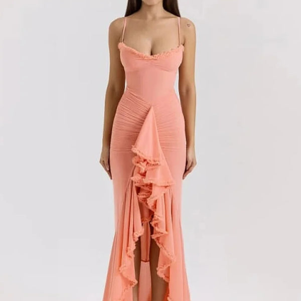 Robe pĂȘche corail