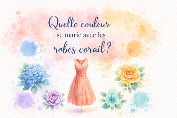 Quelle couleur se marie avec le corail ?