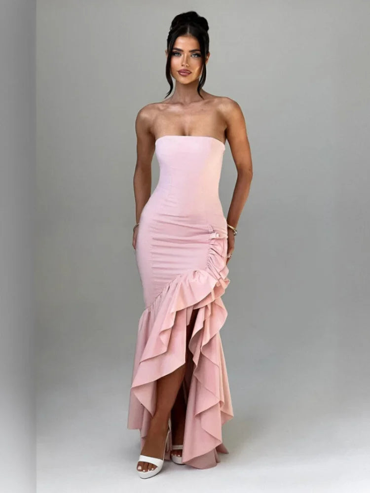 Robe chic corail