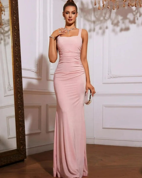 Robe corail clair