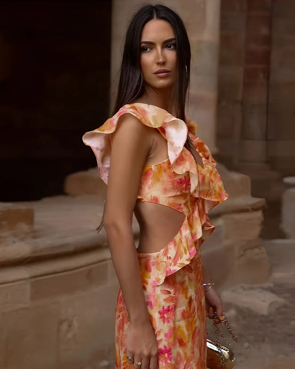 Robe corail été