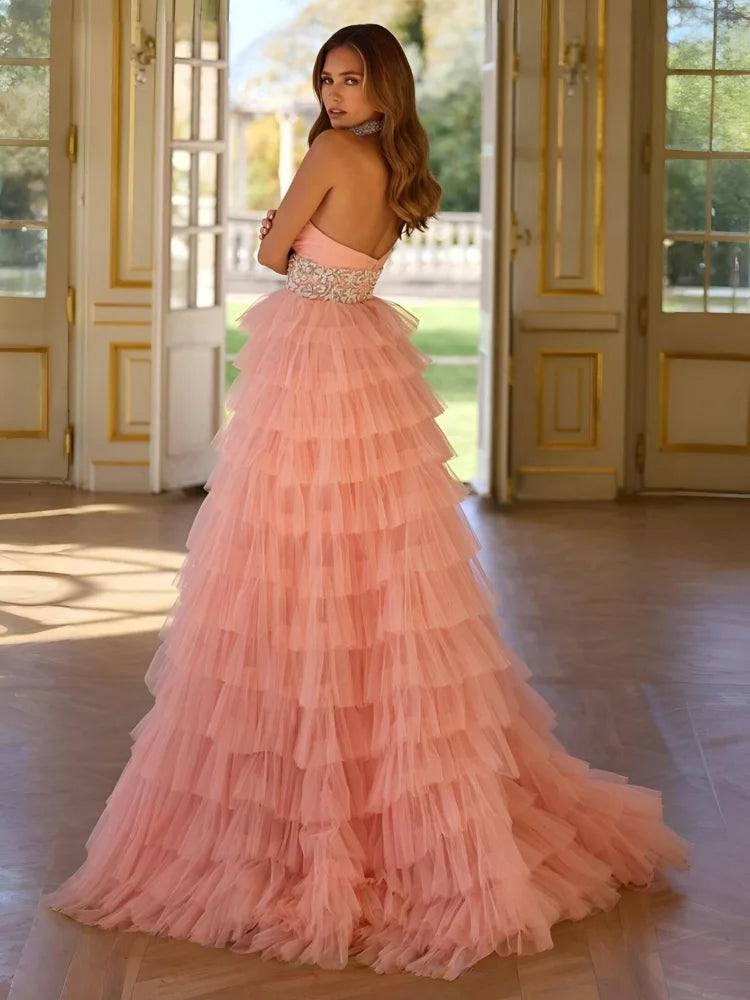 Robe de mariée corail