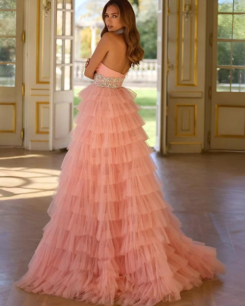 Robe de mariée corail