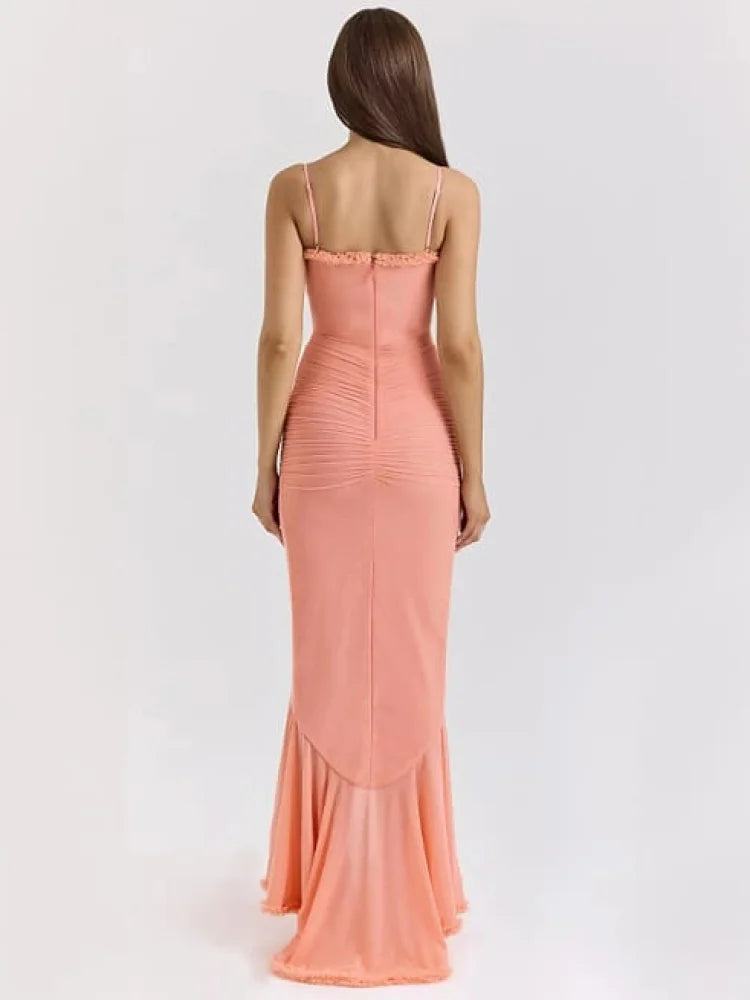 Robe pêche corail