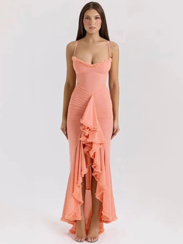 Robe pêche corail