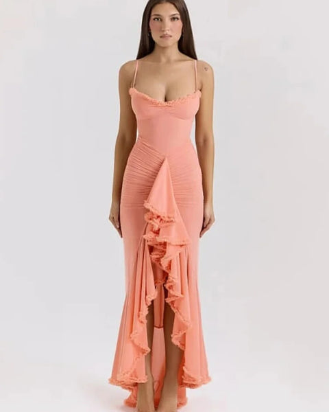 Robe pĂȘche corail