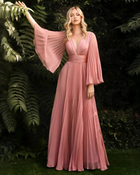 Robe portefeuille corail